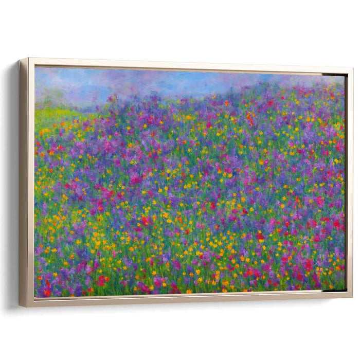 Impressionist Oil Wild Flowers #109