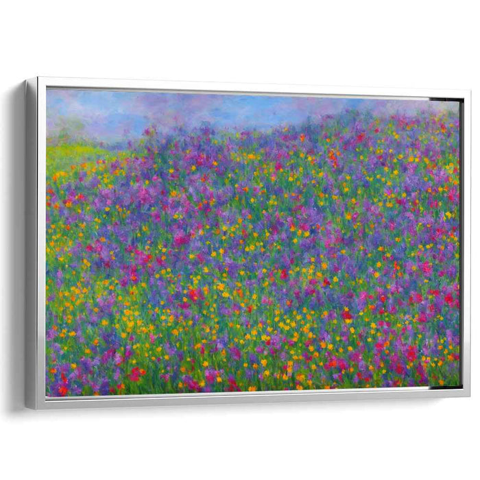 Impressionist Oil Wild Flowers #109