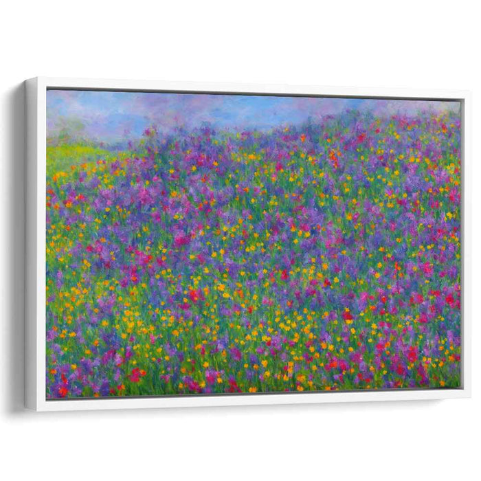 Impressionist Oil Wild Flowers #109