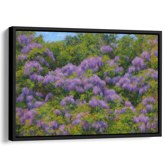 Pastel Serenity Dream: Tranquil Impressionist Landscape Canvas Art