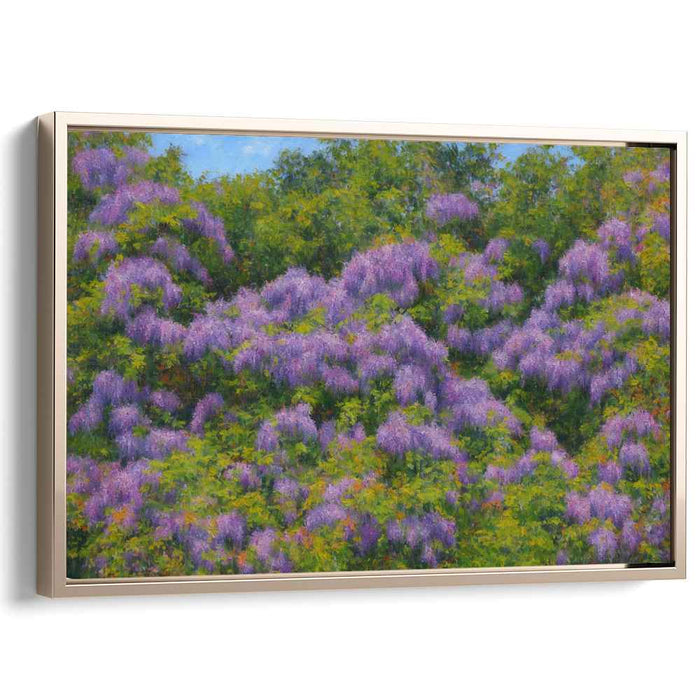 Pastel Serenity Dream: Tranquil Impressionist Landscape Canvas Art