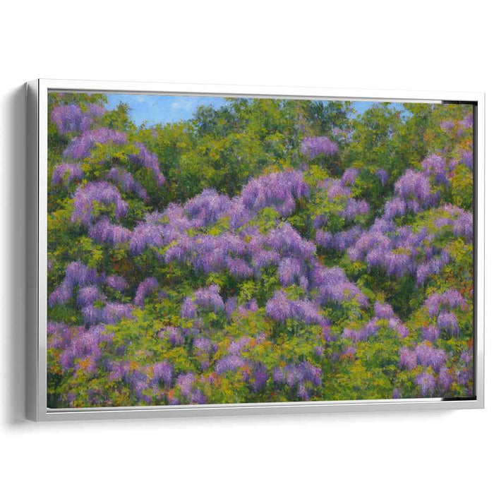 Pastel Serenity Dream: Tranquil Impressionist Landscape Canvas Art