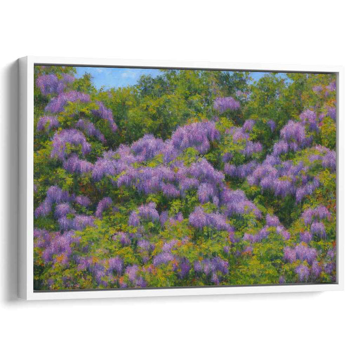 Pastel Serenity Dream: Tranquil Impressionist Landscape Canvas Art