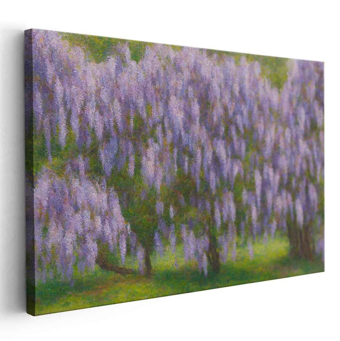 Impressionist Oil Wisteria #114