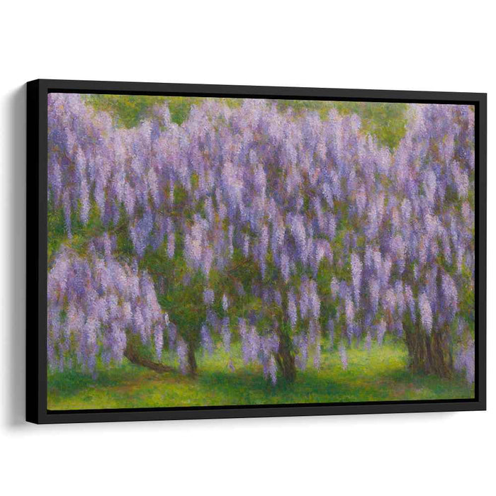 Impressionist Oil Wisteria #114