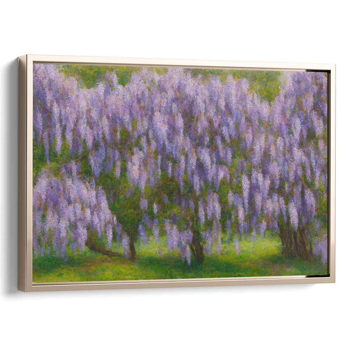 Impressionist Oil Wisteria #114