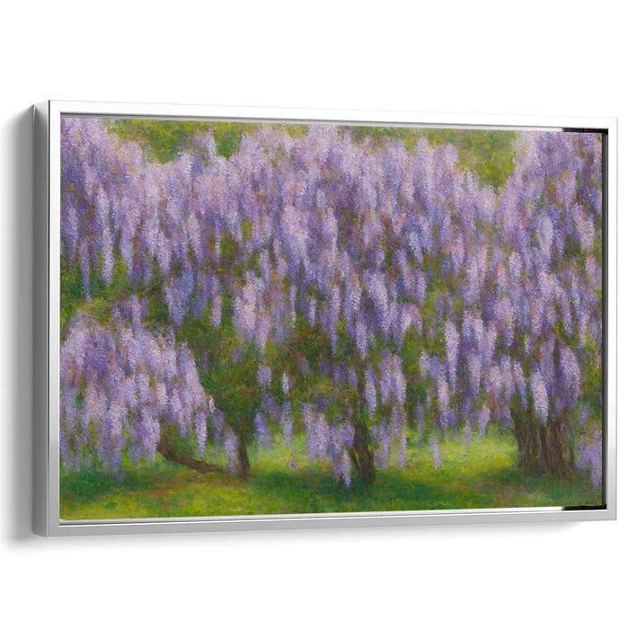 Impressionist Oil Wisteria #114