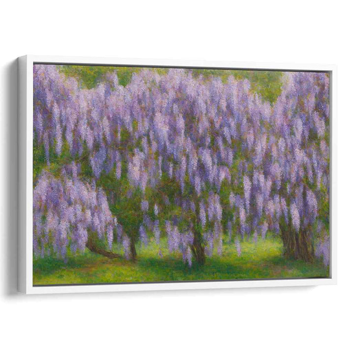 Impressionist Oil Wisteria #114