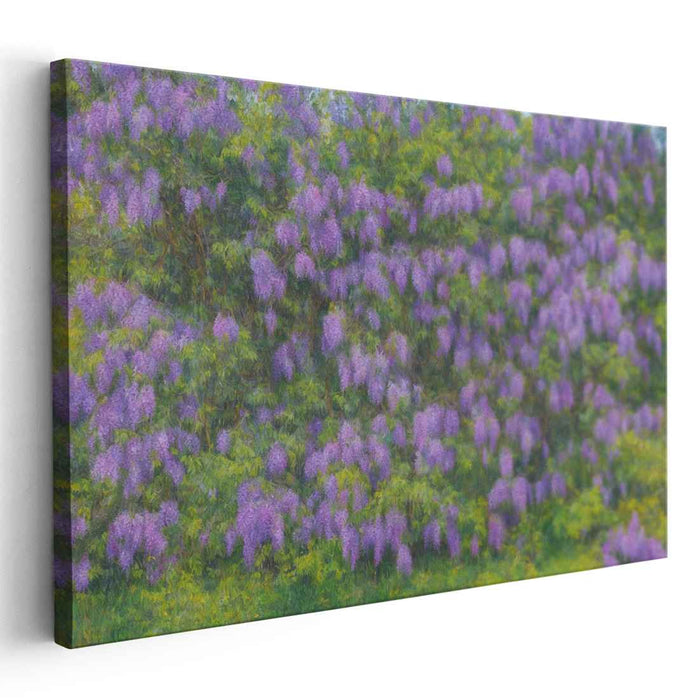 Impressionist Oil Wisteria #116