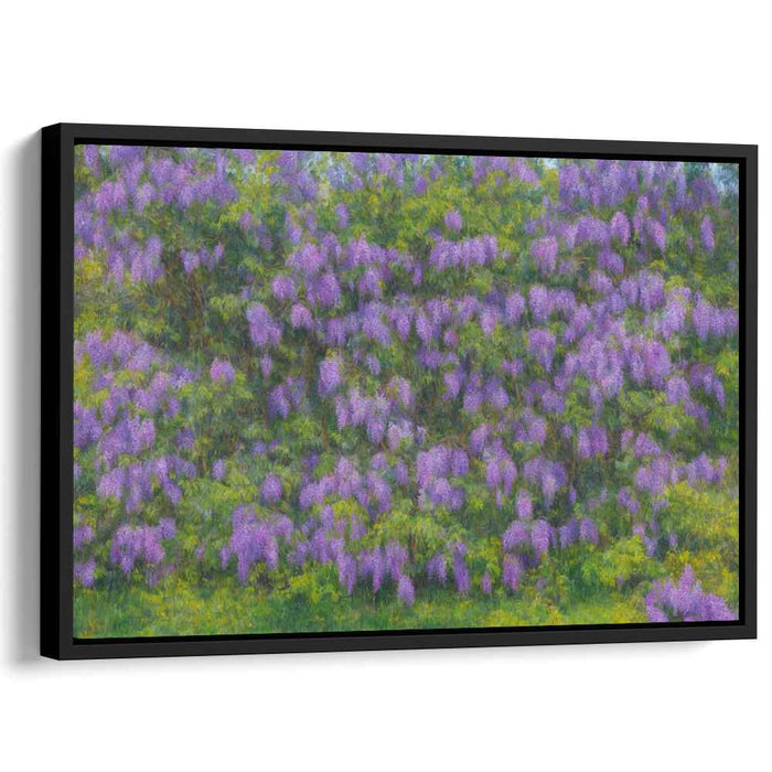 Impressionist Oil Wisteria #116