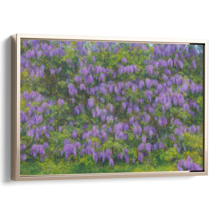 Impressionist Oil Wisteria #116
