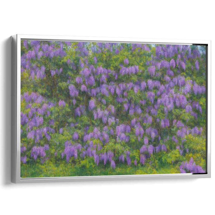 Impressionist Oil Wisteria #116