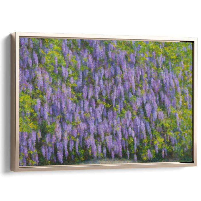 Impressionist Oil Wisteria #120