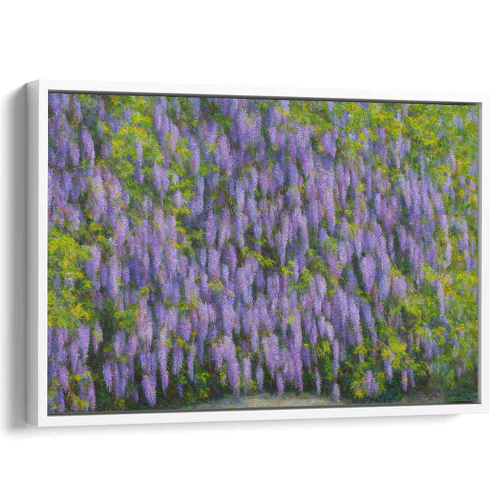 Impressionist Oil Wisteria #120