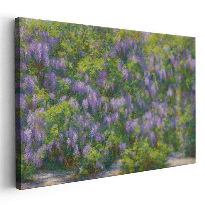 Impressionist Oil Wisteria #122