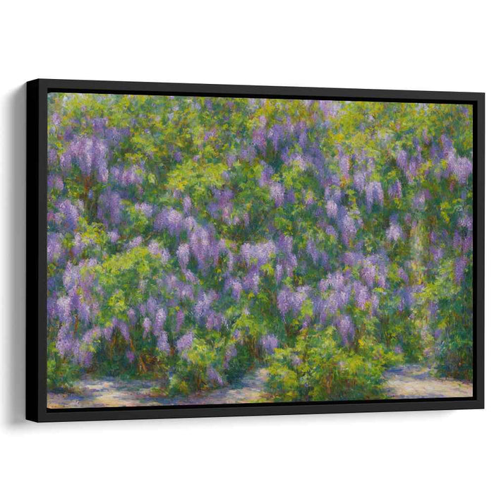 Impressionist Oil Wisteria #122