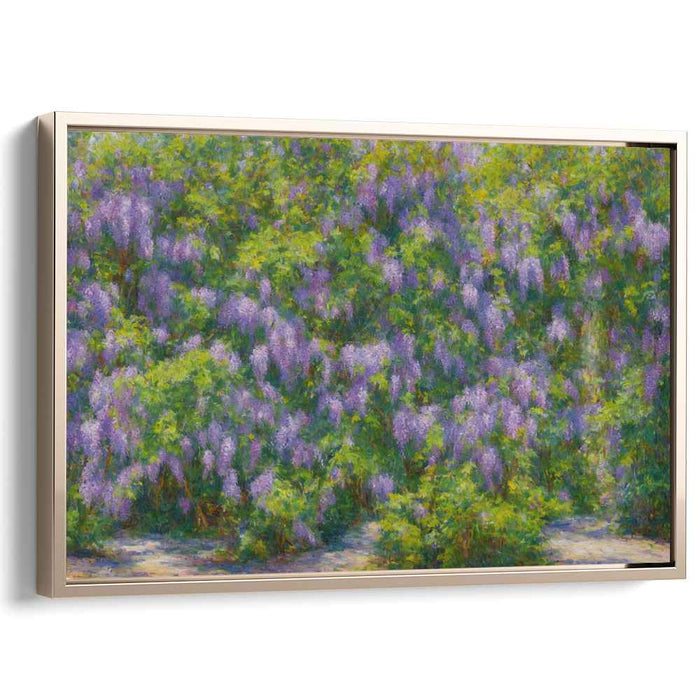 Impressionist Oil Wisteria #122