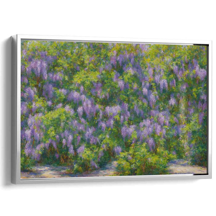 Impressionist Oil Wisteria #122