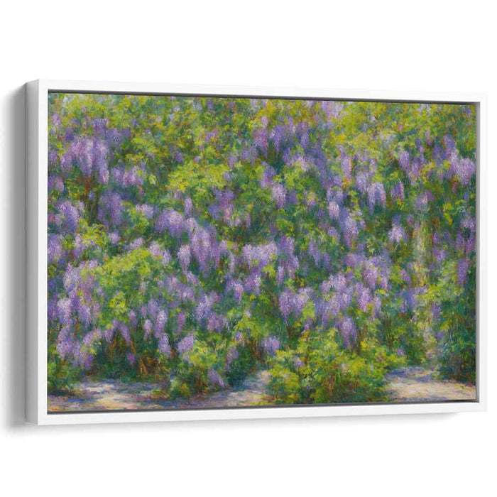 Impressionist Oil Wisteria #122