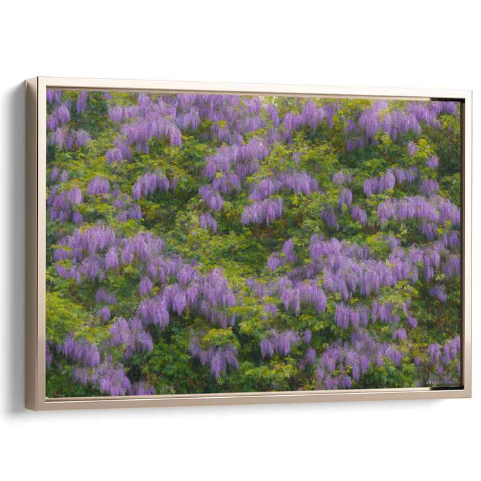 Exquisite Petal Whispers: Impressionist Floral Dreamscape Canvas Art Print