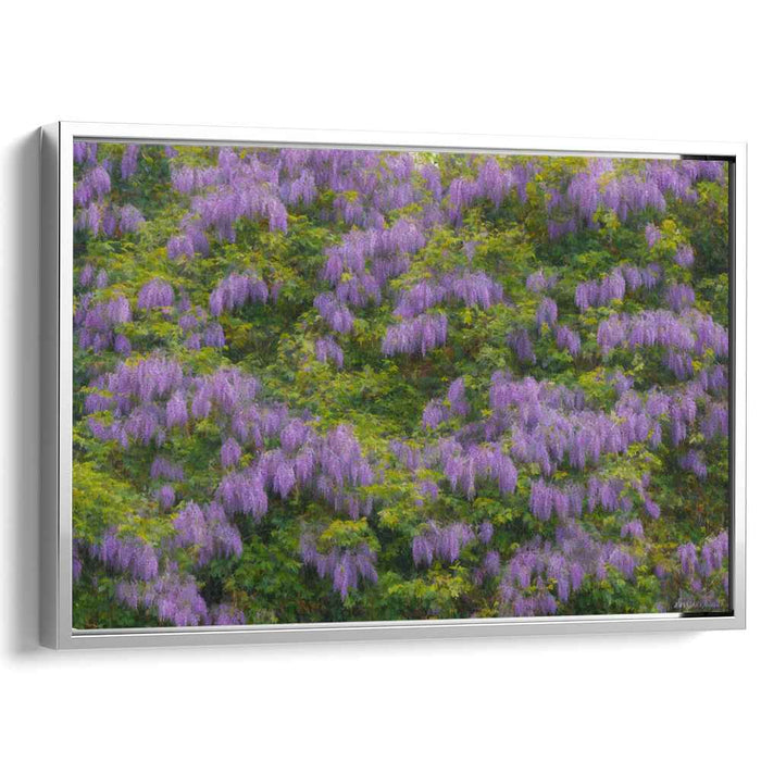 Exquisite Petal Whispers: Impressionist Floral Dreamscape Canvas Art Print