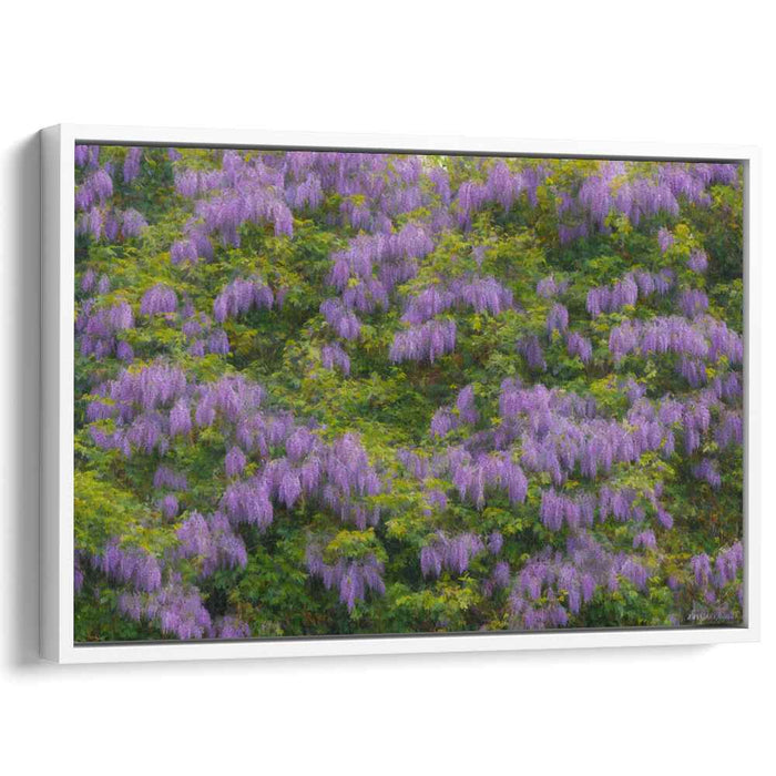 Exquisite Petal Whispers: Impressionist Floral Dreamscape Canvas Art Print