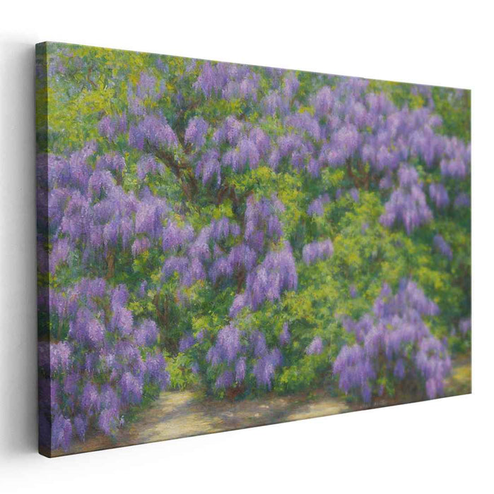 Impressionist Oil Wisteria #135