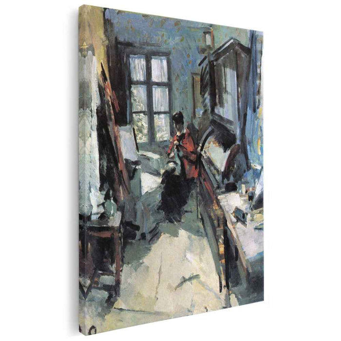 In a Room (1919) by Konstantin Korovin