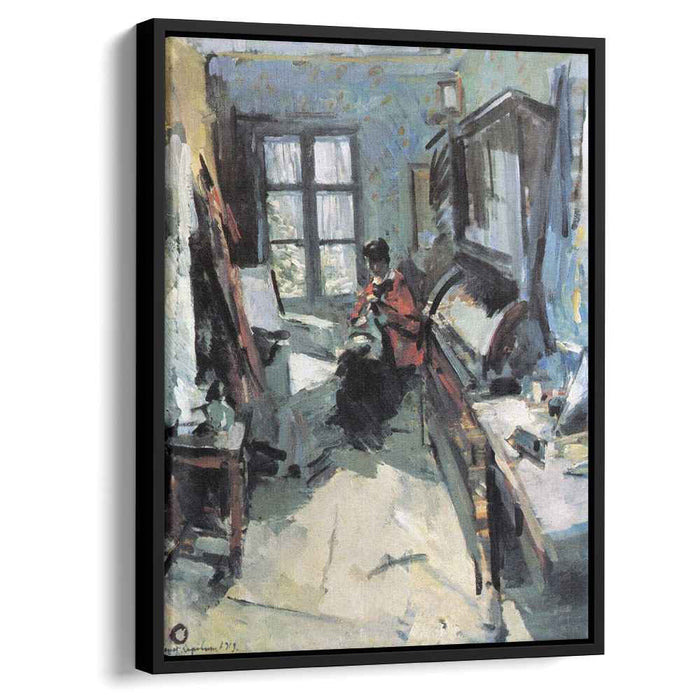In a Room (1919) by Konstantin Korovin