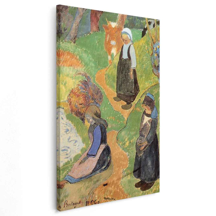 In Brittany (1889) by Paul Gauguin