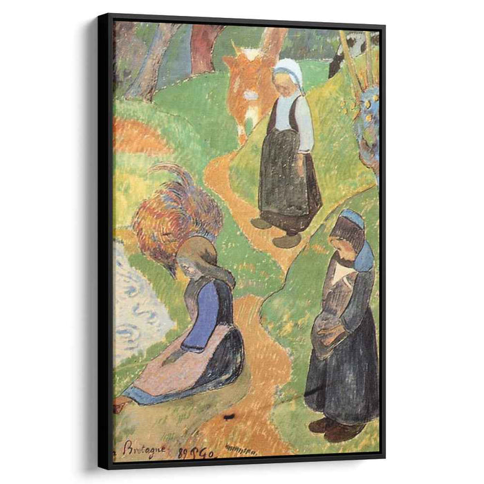 In Brittany (1889) by Paul Gauguin