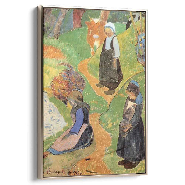 In Brittany (1889) by Paul Gauguin