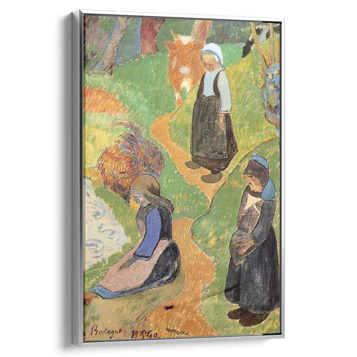 In Brittany (1889) by Paul Gauguin