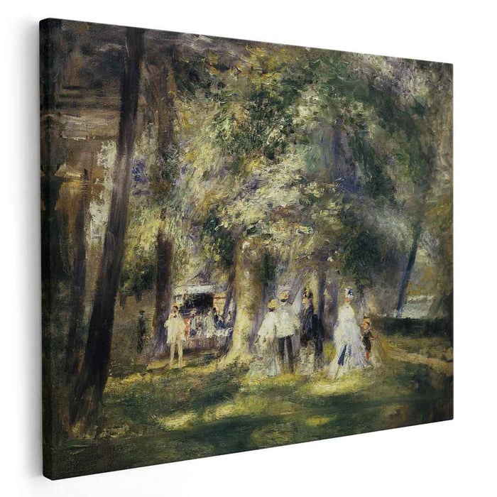 In St Cloud Park (1866) by Pierre-Auguste Renoir