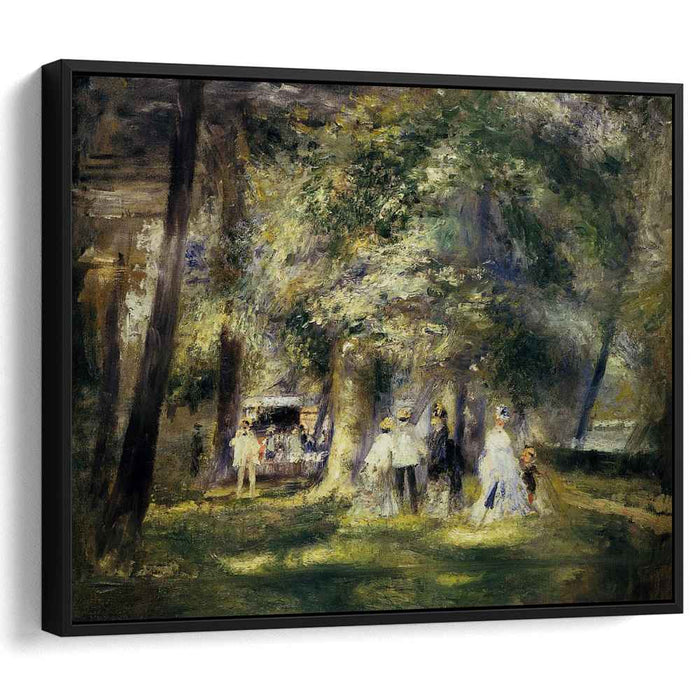 In St Cloud Park (1866) by Pierre-Auguste Renoir