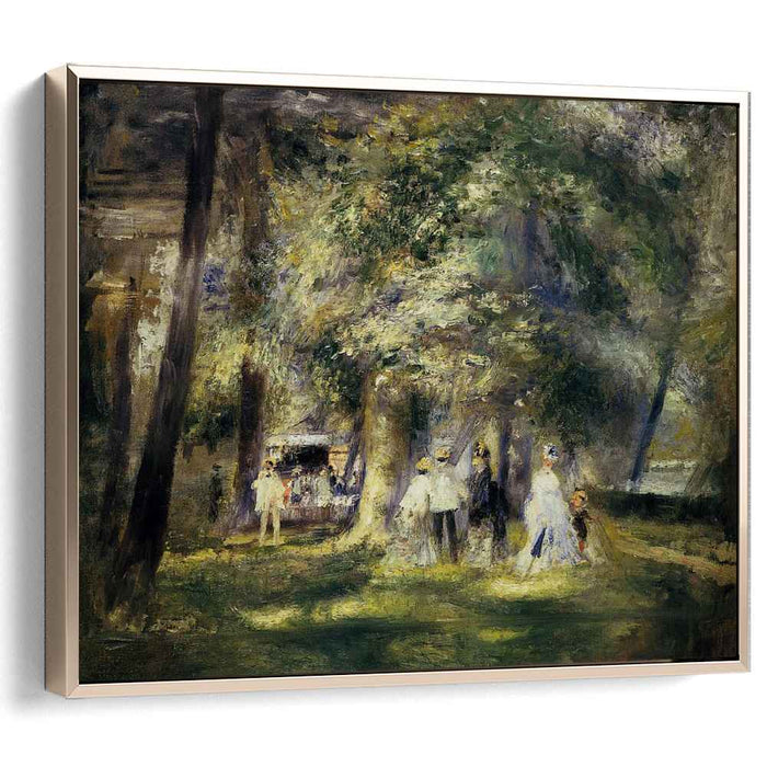 In St Cloud Park (1866) by Pierre-Auguste Renoir