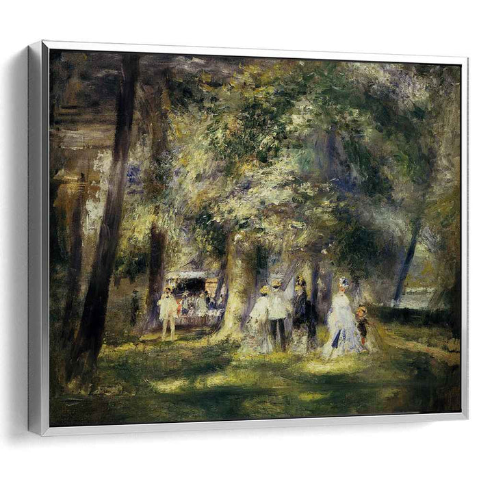 In St Cloud Park (1866) by Pierre-Auguste Renoir