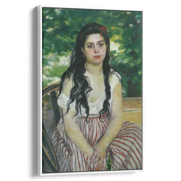 In summer (The Gypsy) (1868) by Pierre-Auguste Renoir