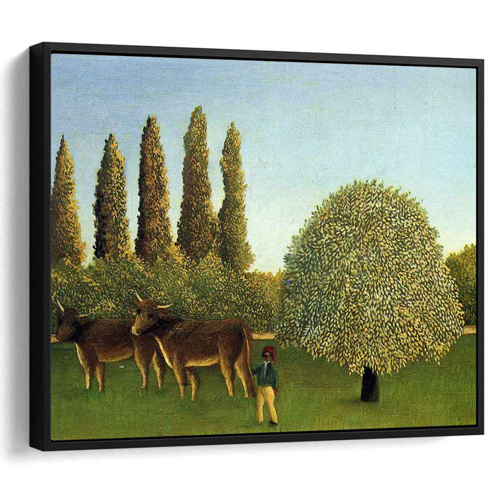 In the Fields (1910) by Henri Rousseau