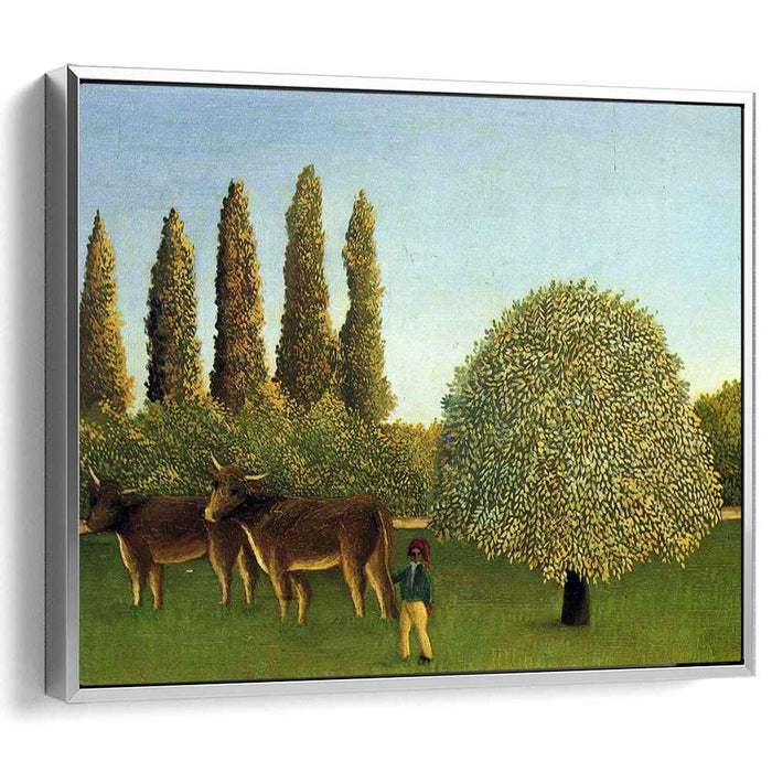 In the Fields (1910) by Henri Rousseau