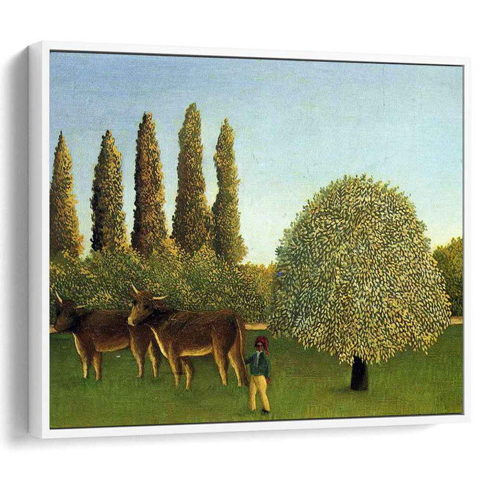 In the Fields (1910) by Henri Rousseau