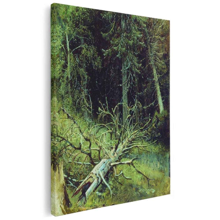 In the fir forest by Ivan Shishkin