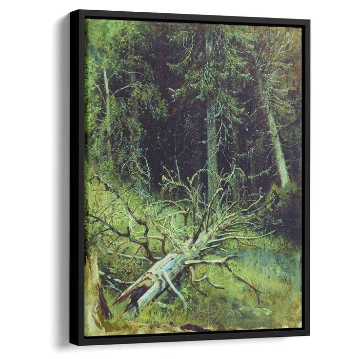 In the fir forest by Ivan Shishkin