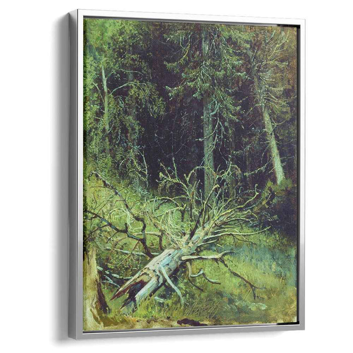 In the fir forest by Ivan Shishkin