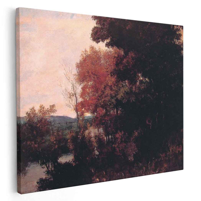 In the Forest (1865) by Gustave Courbet