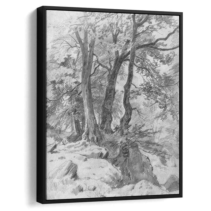 In the forest (1886) by Ivan Shishkin