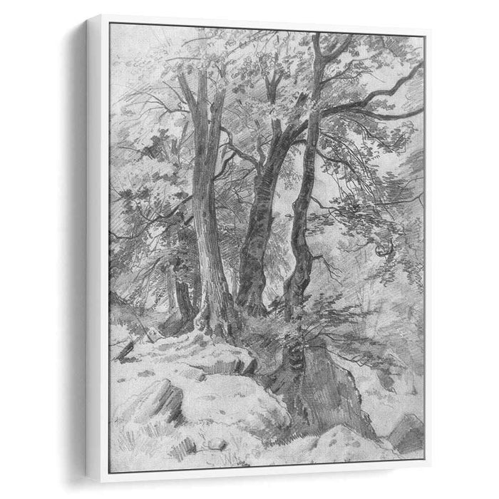 In the forest (1886) by Ivan Shishkin