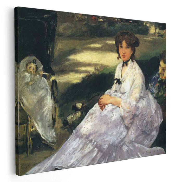 In the Garden (1870) by Edouard Manet