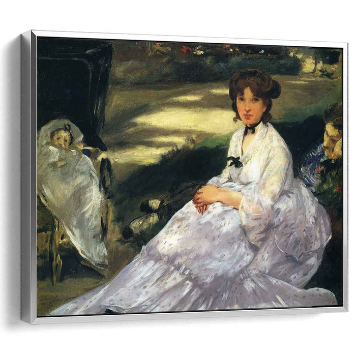 In the Garden (1870) by Edouard Manet