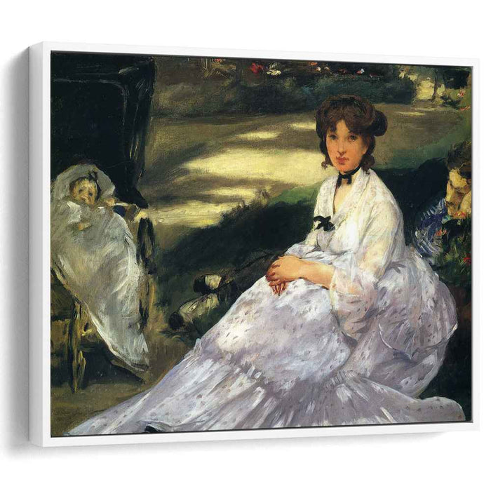 In the Garden (1870) by Edouard Manet